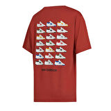 NB Unisex Turuncu Günlük Stil T-Shirt UNT3409-MHY