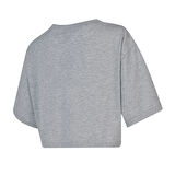 Lifestyle Kadın Gri Günlük Stil T-Shirt WNT1506-AG