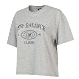 Lifestyle Kadın Gri Günlük Stil T-Shirt WNT1508-AG