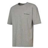 Lifestyle Erkek Gri Günlük Stil T-Shirt MNT1528-AG