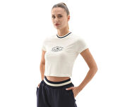 WNT3501-SST New Balance Wnt3501 Kadın T-Shirt Beyaz