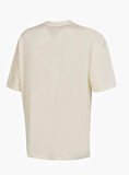 New Balance Lifestyle UNT3535-SST Bej Unisex T-Shirt