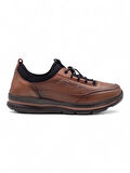 VOYAGER 9733 KADIN HAKİKİ DERİ COMFORT AYAKKABI TABA