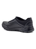 VOYAGER 9409 KADIN HAKİKİ DERİ COMFORT AYAKKABI SİYAH