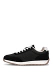 Voyager E144T Erkek Hakiki Deri Klasik Sneaker Siyah