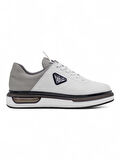 VOYAGER M057 HAKİKİ DERİ ERKEK SNEAKER BEYAZ