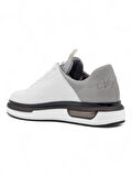 VOYAGER M057 HAKİKİ DERİ ERKEK SNEAKER BEYAZ