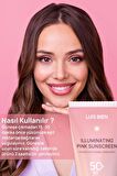 Luis Bien Ton Eşitleyici SPF 50+ Tüm Ciltler İçin Yüksek Korumalı Pembe Güneş Kremi 50 ml