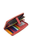Case Look Kadın Kırmızı Cüzdan Lenora 02