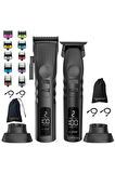 Supreme Trimmer Siyah 2Spee Trimmer & Clipper Tıraş Makinesi Paketi – LCD Ekranlı, Ultra Sessiz, 2 Hızlı