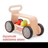 DriveMe Wood Ambulans | Yürüteç - Bin Sür - Oyuncak Deposu