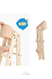 Mychair Naturel Renk Only Chair - Sadece Sandalyesi / Mama Sandalyesi