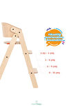 Mychair Naturel Renk Only Chair - Sadece Sandalyesi / Mama Sandalyesi