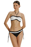Zeki Siyah Aksesuar Detaylı Bikini Alt