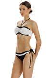 Zeki Siyah Aksesuar Detaylı Bikini Alt