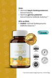 Erbatab Omega 3 - Balık Yağı - Hava Sızdırmaz, Okside Olmayan Licaps omega3 60 Kapsül