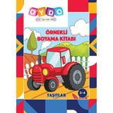 OYDO Örnekli Boyama Kitabı Taşıtlar