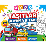 OYDO Örnekli Boyama Kitabı Taşıtlar