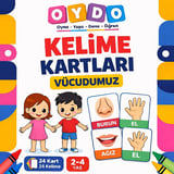 OYDO Kelime Kartları Vücudumuz