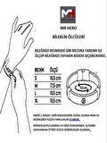 MRHERO Erkek Orta Sarma Deri Çift Halatlı El Yapımı Hakiki Deri Bileklik MH019 KAHVERENGİ