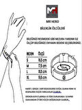 MRHERO Unisex Lacivert Metal Parçalı  Hakiki Deri El Yapımı Deri Bileklik MH029 LACİVERT