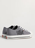 Harley Davidson Gri Erkek Sneaker B22C054B