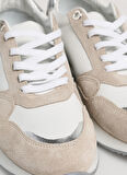Hush Puppies Beyaz - Gri Kadın Sneaker 4648