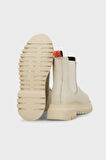 Beige Hakiki Deri Kadın Bot & Bootie HD0777003103