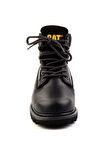 Black Leather Kadın Bot & Bootie CAT0111122303