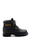 Black Leather Kadın Bot & Bootie CAT0111122303