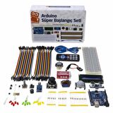 Robotistan Arduino Uyumlu Süper Başlangıç Seti  Uno Rev3 (Klon) (E-Kitap Hediyeli ve Videolu)