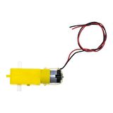 6V 250 RPM Motor - Kablo Lehimli