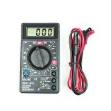 DT-830D Dijital Multimetre Avometre - Digital Ölçü Aleti - Akım, Voltaj, Direnç Ölçer - Marxlow