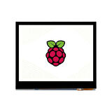 Raspberry Pi için 3.5inç Kapasitif Dokunmatik LCD Ekran Modülü - 640×480 Piksel DPI - IPS - Sertleştirilmiş Cam Kapak - Düşük Güç