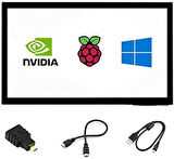 Raspberry Pi - Jetson Nano - PC için 10.1inç Kapasitif Dokunmatik LCD (E) Ekran Modülü - 1024×600 Piksel HDMI - IPS Tam Lamine Ekran