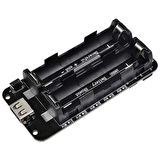 2'li Anahtarlı 18650 Lityum Pil Yuvası V8 Mikro USB