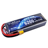 14.8V 4S Lipo Pil-Batarya 6200mAh 45C