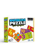 Sayı Bulmacası Eğitici Çocuk Puzzle -SAYILARI ÖĞRENİYORUM 3+YAŞ