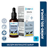 OneVet Amino-Sol Kedi Ve Köpekler Için Gelişim Destekleyici Damla 50 ml