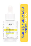 Spf 50 Leke Karşıtı Yüksek Korumalı Yüz Ve Vücut Güneş Kremi - Sun Drops Güneş Serumu 30 ml