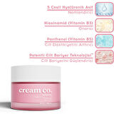 Cream Co. Nemlendirici Yüz Kremi Cilt Tonu Eşitleyici Aydınlatıcı Su Bazlı Tüm Cilt Tipleri Moisturizer 50 ml CC106