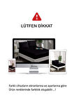 %100 Pamuk Çizgili Saten Tek / Çift Kişilik Lastikli Çarşaf Seti |100x200|160x200|180X200