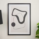 Evidea Deco Elegant Curves Tablo - 50x70 cm