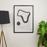 Evidea Deco Elegant Curves Tablo - 50x70 cm