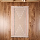 Evidea Soft Trikon Kilim - Bej - 80x150 cm