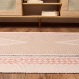 Evidea Soft Trikon Kilim - Bej - 80x150 cm