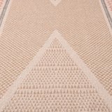 Evidea Soft Trikon Kilim - Bej - 80x150 cm
