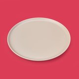 Evidea Kitchen Nordic Servis Tabağı - Gri - 28 cm