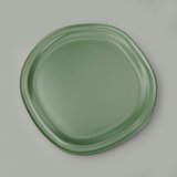 Evidea Kitchen Bloom Servis Tabağı - Yeşil - 29 cm 