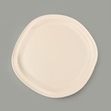 Evidea Kitchen Bloom Servis Tabağı - Krem - 29 cm 